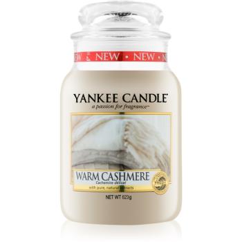 Yankee Candle Warm Cashmere vonná svíčka Classic velká 623 g