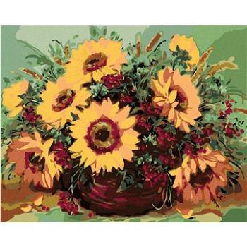 Malování podle čísel - Krásné žluté slunečnice (HRAmal00504nad)