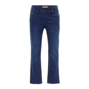 name it Boys Jeans NMMRYAN medium modrá džínovina