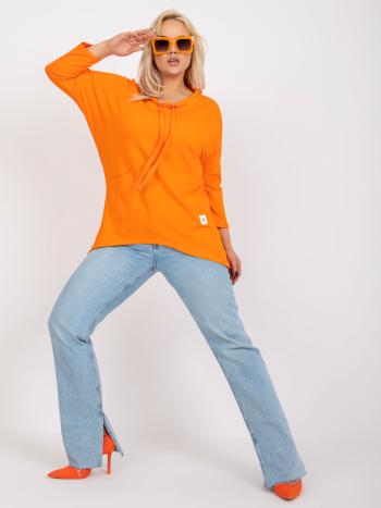 ORANŽOVÁ HALENKA S 3/4 RUKÁVY RV-BZ-7792.41P-ORANGE Velikost: ONE SIZE