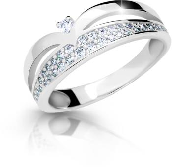 Cutie Jewellery Krásný třpytivý prsten se zirkony Z6820-2544-10-X-2 48 mm