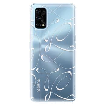 Odolné silikonové pouzdro iSaprio - Fancy - white - Realme 7 Pro