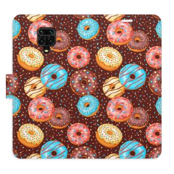 Flipové pouzdro iSaprio - Donuts Pattern - Xiaomi Redmi Note 9 Pro / Note 9S