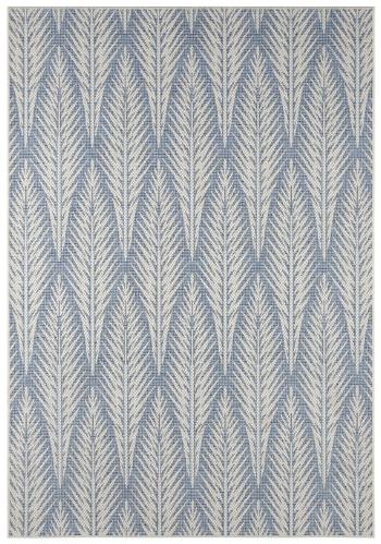 NORTHRUGS - Hanse Home koberce  70x140 cm Kusový koberec Jaffa 103893 Taupe/Azurblue - 70x140 cm Modrá