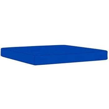 Poduška na taburet z palet modrá textil (315086)