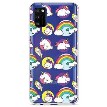 TopQ Samsung A41 silikon Chunky Unicorns 52625 (Sun-52625)