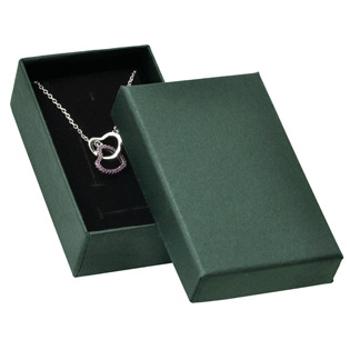 Šperky4U Zelená dárková krabička na soupravu šperků - KR0454