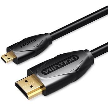 Vention Micro HDMI to HDMI Cable 1.5M Black (VAA-D03-B150)