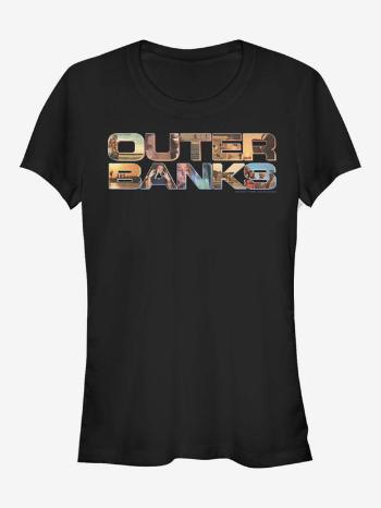 ZOOT.Fan Netflix Logo Outer Banks Triko Černá