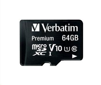 VERBATIM MicroSDXC 64GB CL10 UHS-I 44084