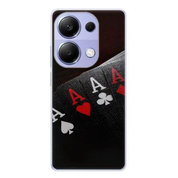 Odolné silikonové pouzdro iSaprio - Poker - Xiaomi Redmi Note 13 Pro