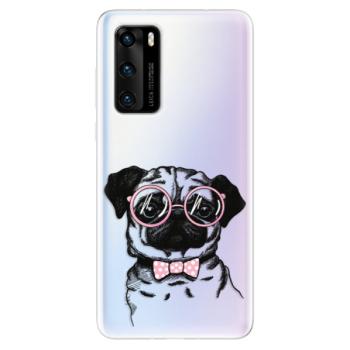 Odolné silikonové pouzdro iSaprio - The Pug - Huawei P40