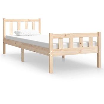 Rám postele masivní dřevo 75 × 190 cm Small Single, 810639 (810639)