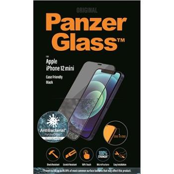 PanzerGlass Edge-to-Edge Antibacterial pro Apple iPhone 12 Mini černé (2710)