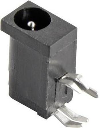 Nízkonapěťový konektor TRU COMPONENTS 733989, 34 V, 3 A, zásuvka, vestavná horizontální, 4.2 mm, 1.1 mm, 1 ks