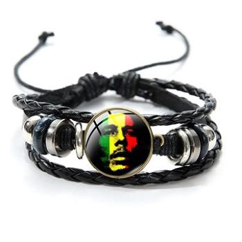 Kožený náramek Bob Marley - 1 (15180)