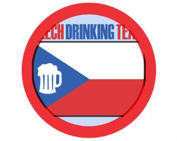Samolepky zákaz - 5ks Czech drinking team