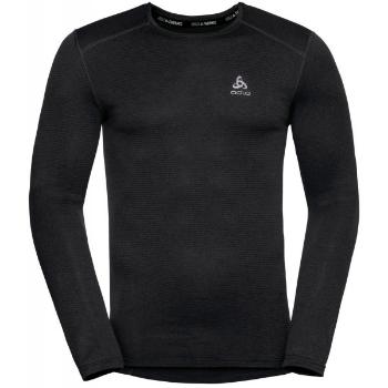 Odlo BL TOP CREW NECK L/S ACTIVE THERMIC Pánské funkční tričko, černá, velikost L