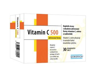 Generica Vitamin C 500 aktivovaná forma 30 tablet