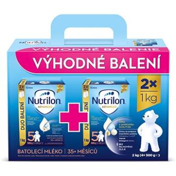 Nutrilon 5 Advanced batolecí mléko 2× 1 kg, 35+ (8590340173523)