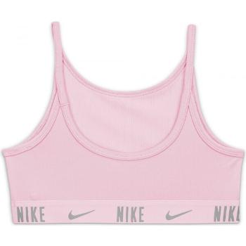 Nike TROPHY BRA G Dívčí sportovní podprsenka, růžová, velikost L