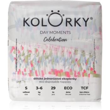 Kolorky DAY Moments Celebration jednorázové EKO pleny Size S 3-6 kg 29 ks