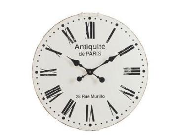 Kovové nástěnné hodiny Antiquité de Paris - Ø60cm 72391