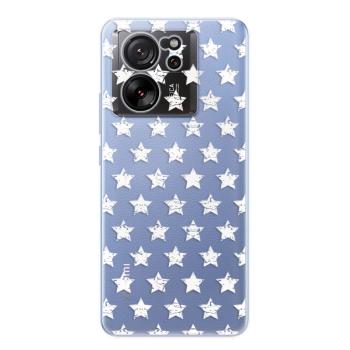 Odolné silikonové pouzdro iSaprio - Stars Pattern - white - Xiaomi 13T / 13T Pro