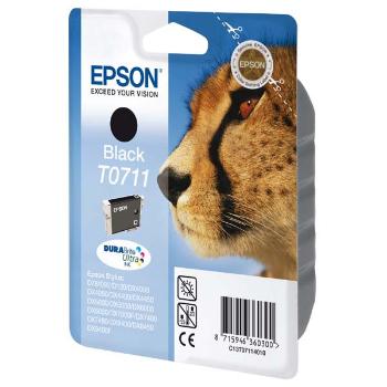 EPSON T0711 (C13T07114011) - originální cartridge, černá, 245 stran