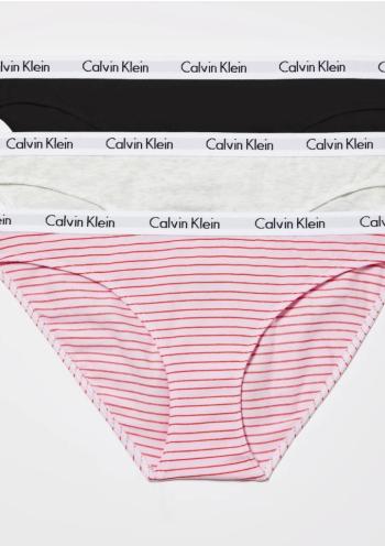 Dámské kalhotky Calvin Klein QD3588 3PACK JMR M Mix