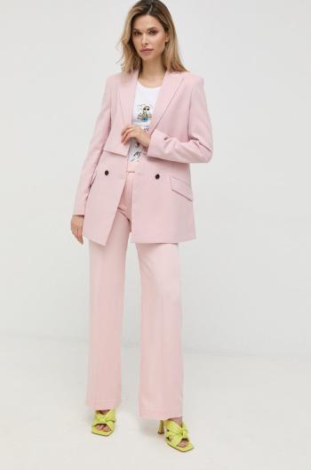 Sako Karl Lagerfeld růžová barva,