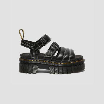 Ricki Nappa Lux Leather 3-strap Sandals – 40