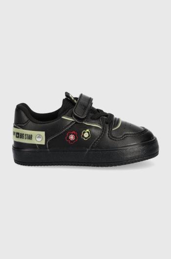 Dětské sneakers boty Big Star černá barva