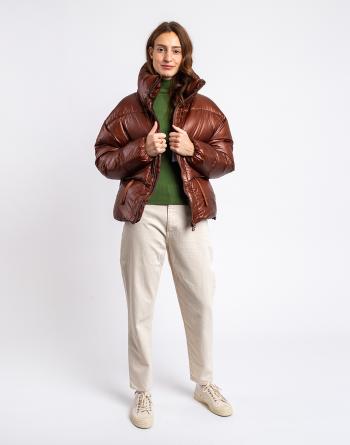 Embassy of Bricks and Logs Lyon Puffer Jacket Shiny bisquit S