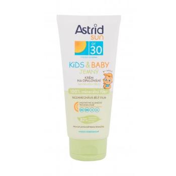 Astrid Sun Kids & Baby Soft Face and Body Cream SPF30 100 ml opalovací přípravek na tělo pro děti na citlivou a podrážděnou pleť