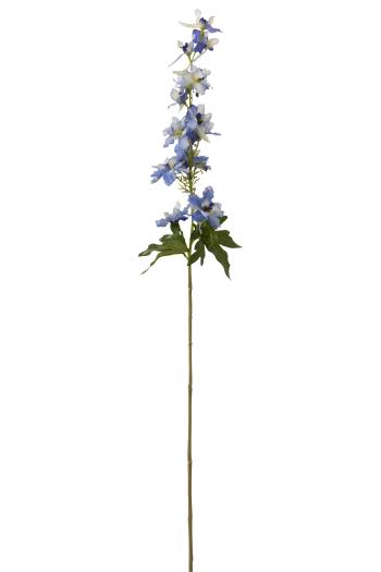 Dekorace umělá modrá květina Delphinium blue - 10*10*94 cm 12438