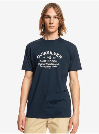 Quiksilver CLOSED CAPTION NAVY BLAZER pánské triko s krátkým rukávem - modrá