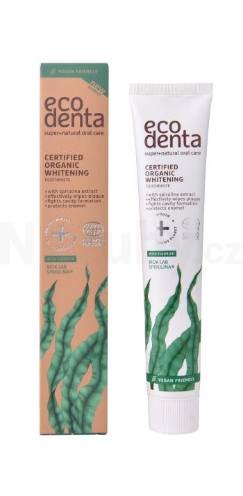 Ecodenta Organic Whitening Spirulina zubní pasta 75 ml