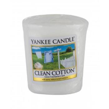 Yankee Candle Clean Cotton 49 g vonná svíčka unisex