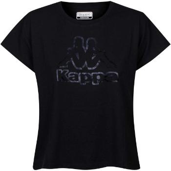 Kappa DUVA Dámské triko, černá, velikost XS
