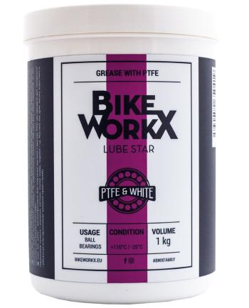 Bikeworkx Vazelína Lube Star White 1kg