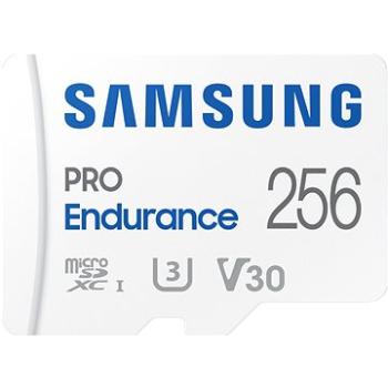 Samsung MicroSDXC 256GB PRO Endurance + SD adaptér (MB-MJ256KA/EU)
