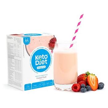 KetoDiet Proteinové smoothie - příchuť lesní směs (7 porcí) (8594181010993)