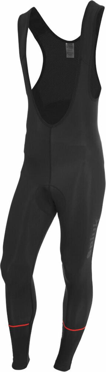 Spiuk Anatomic Bib Pants Black/Red S Cyklo-kalhoty