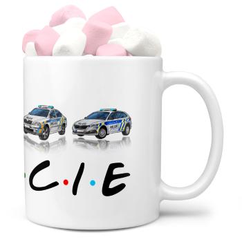 Hrnek Policie (Náplň hrníčku: Marshmallow)