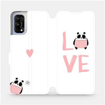 Flipové pouzdro na mobil Realme 7 5G - MH09S Panda LOVE (5903516611911)