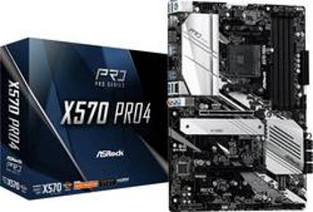 Základní deska ASRock X570 Pro 4 Socket AMD AM4 Tvarový faktor ATX Čipová sada základní desky AMD® X570