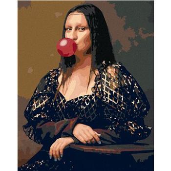 Malování podle čísel - Mona Lisa s bublinou (HRAbz33422nad)