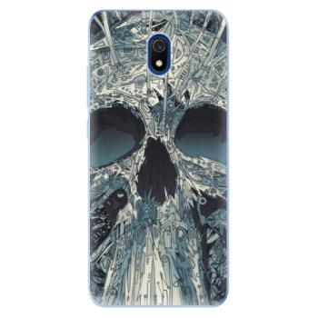 Odolné silikonové pouzdro iSaprio - Abstract Skull - Xiaomi Redmi 8A