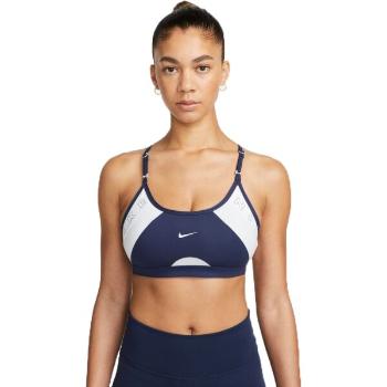 Nike NK DF INDY LOGO BRA 6MO Dámská sportovní podprsenka, tmavě modrá, velikost XS